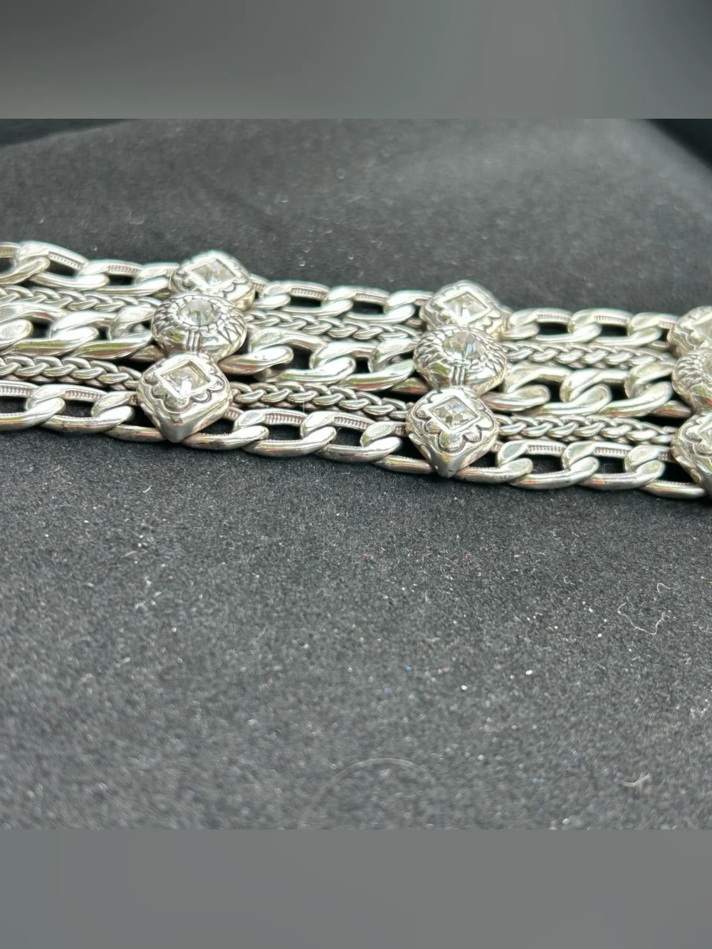 Brighton Fortino Chunky Triple Link Bracelet